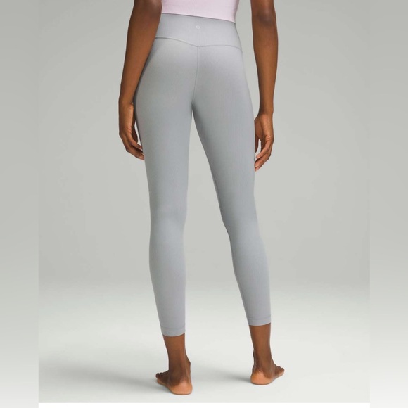 lululemon athletica Pants - Lululemon Align Ribbed High Rise Pant Leggings Size 4 Full Length 28” Inseam